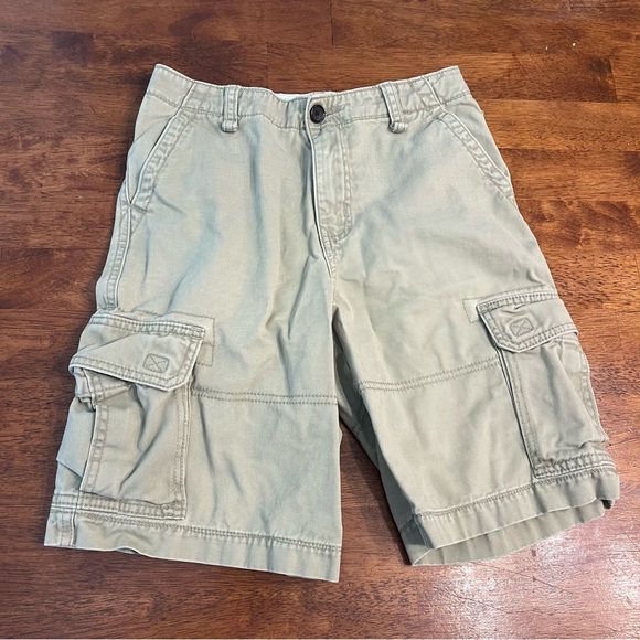 Gap Kids khaki cargo shorts size 10 100% cotton - Picture 1 of 6